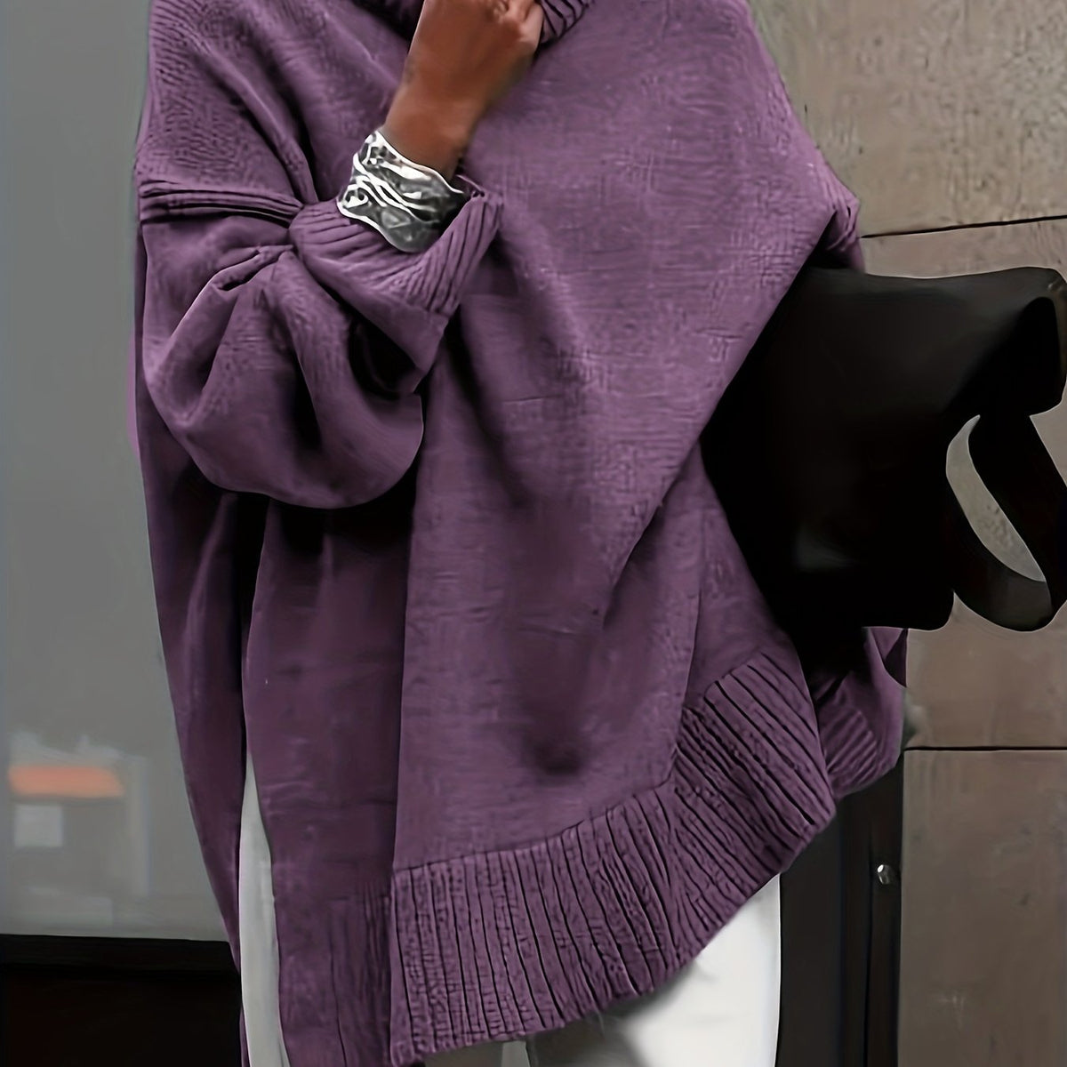 Daisy | Plus Size Turtleneck Sweater