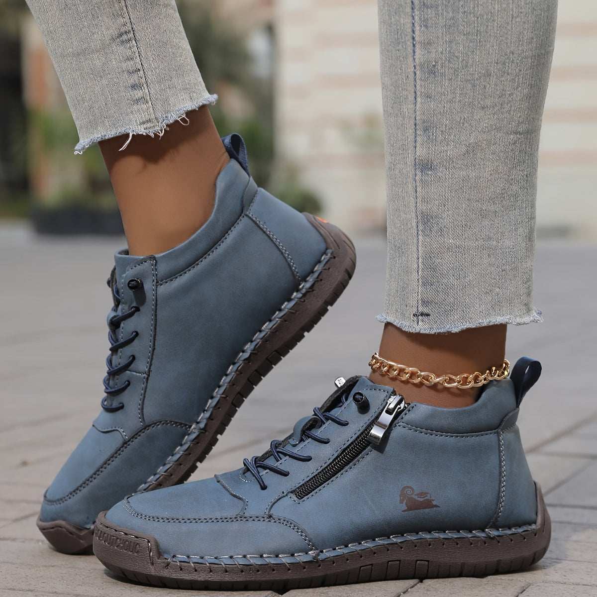 Peggy | Green Wide-Fit Comfort Sneakers