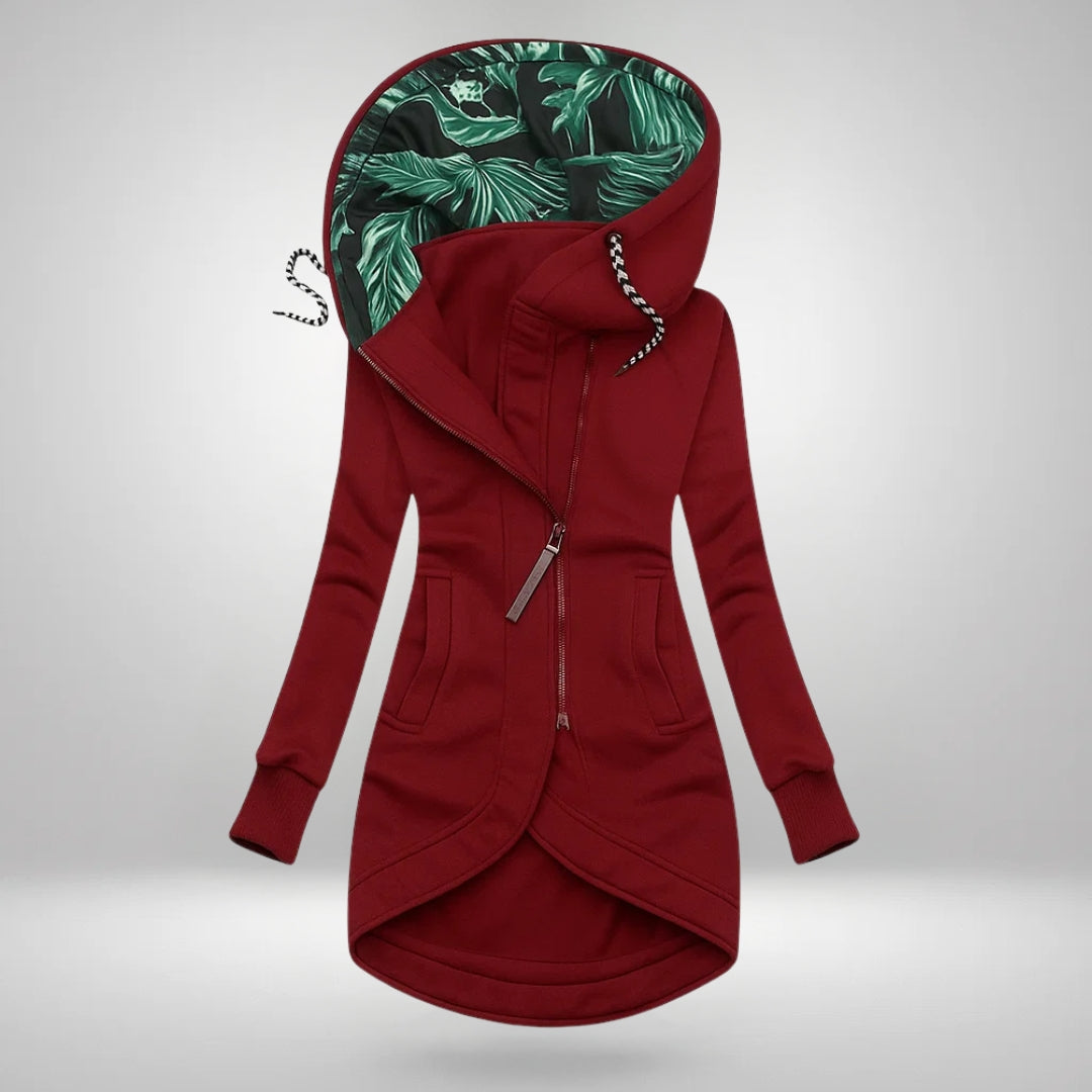 Beatrice | Hooded Quilted Long Jacket
