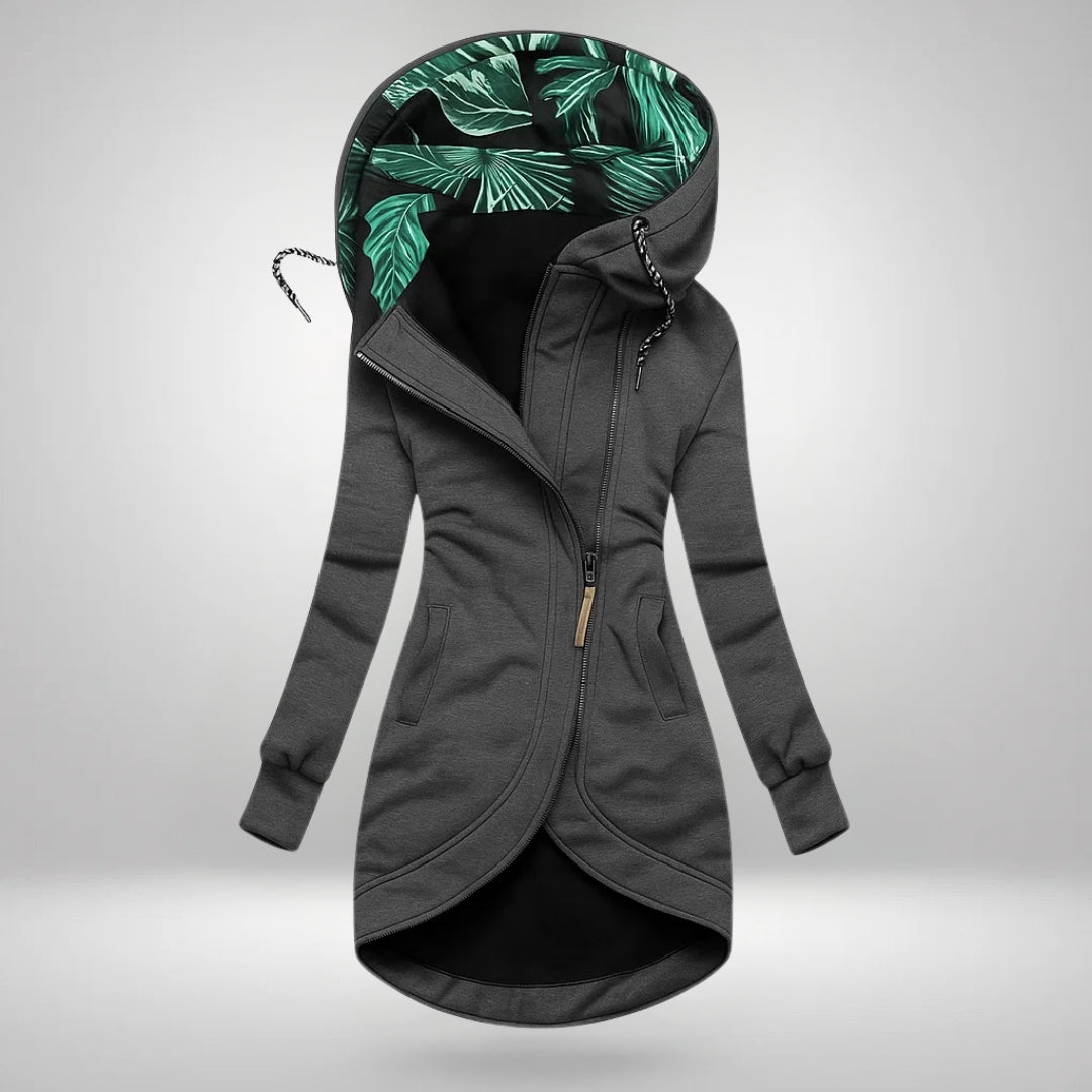 Beatrice | Hooded Quilted Long Jacket