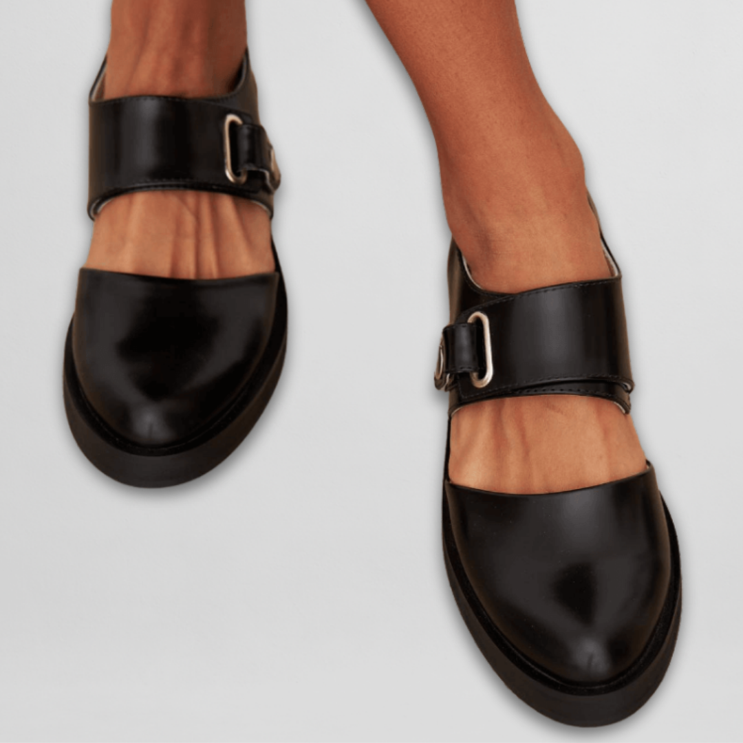 Cathy | Classic Mary Jane Shoes with Adjustable Buckle