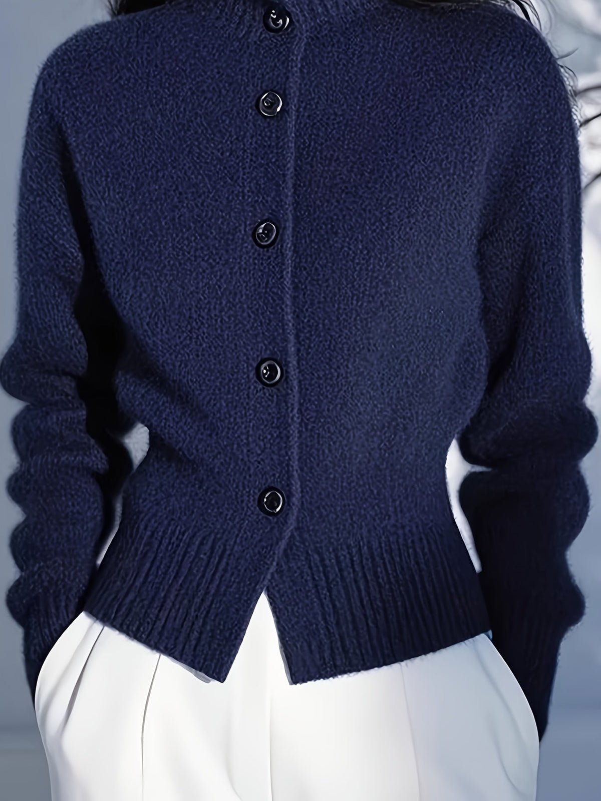 Pauline | Classic Button-Front Cardigan