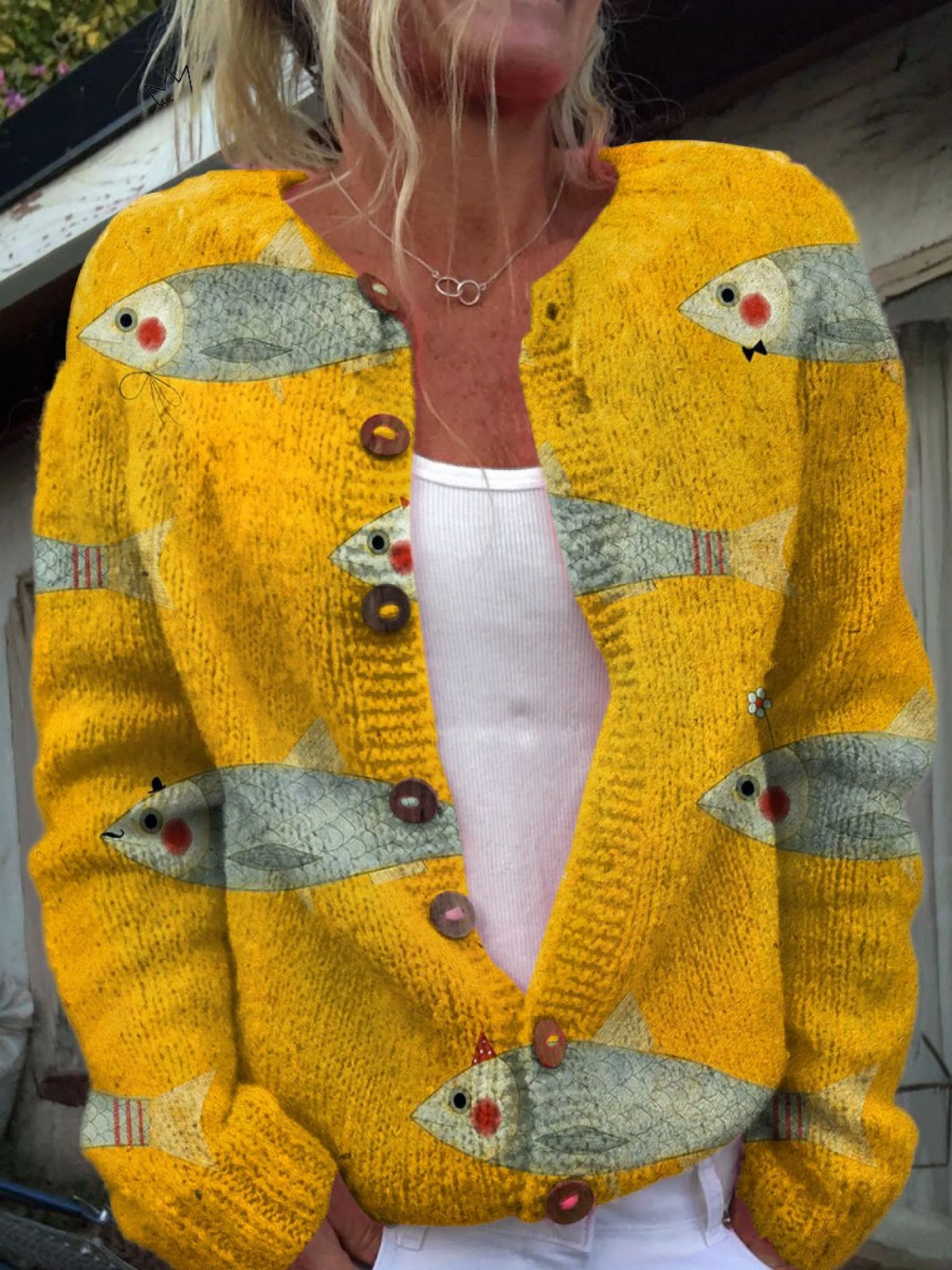 Amy | Vintage Knit Cardigan