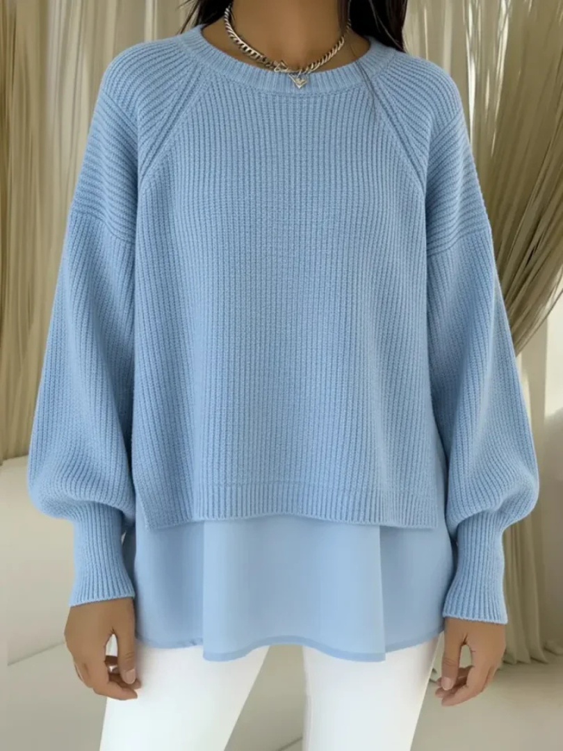 Tilly | Layered Look Sweater