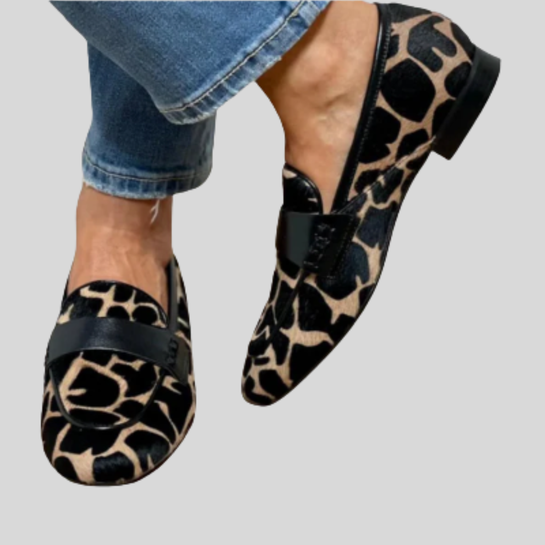 Katherine | Leopard Print Loafers