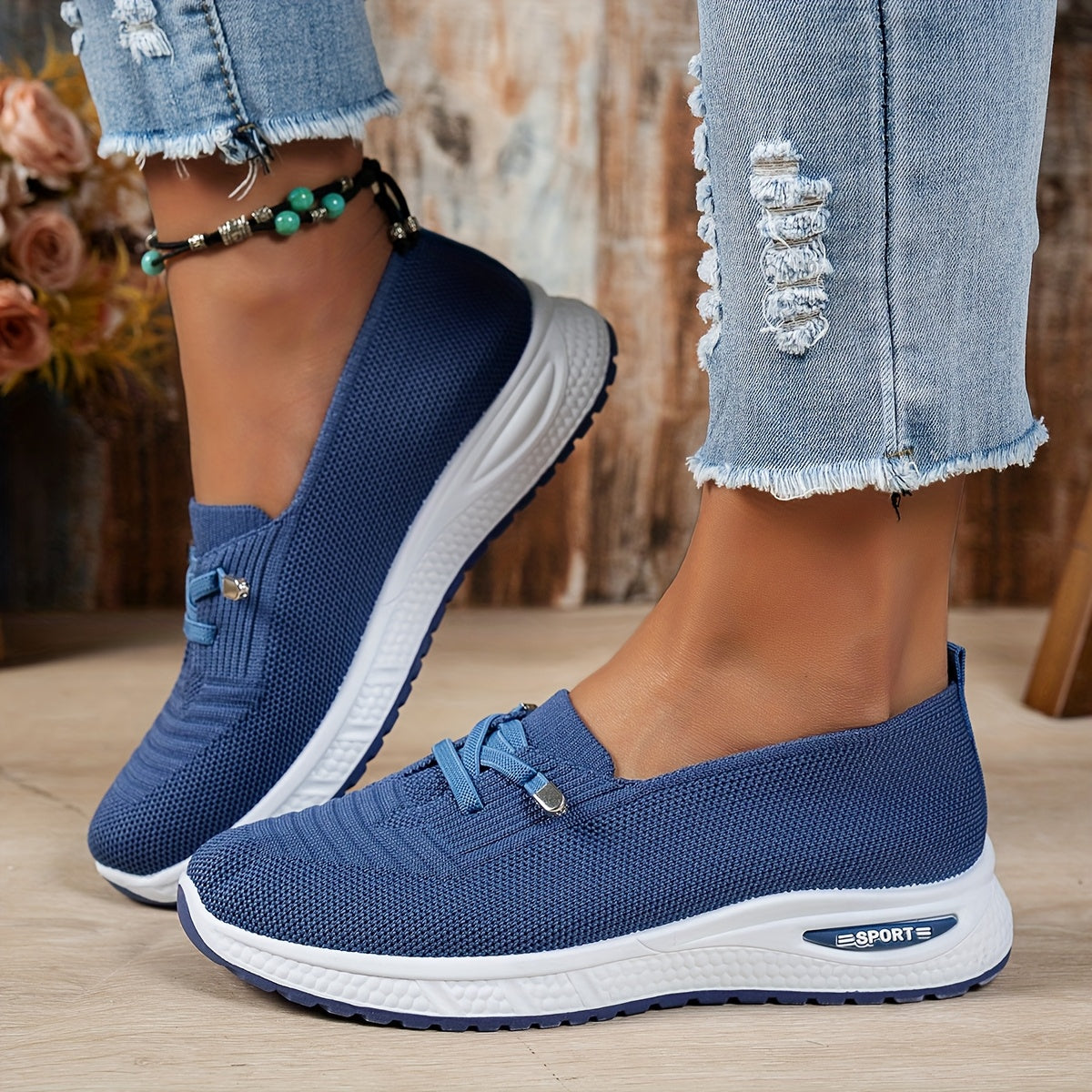 Tilda | Breathable Stretch-Knit Comfort Shoes