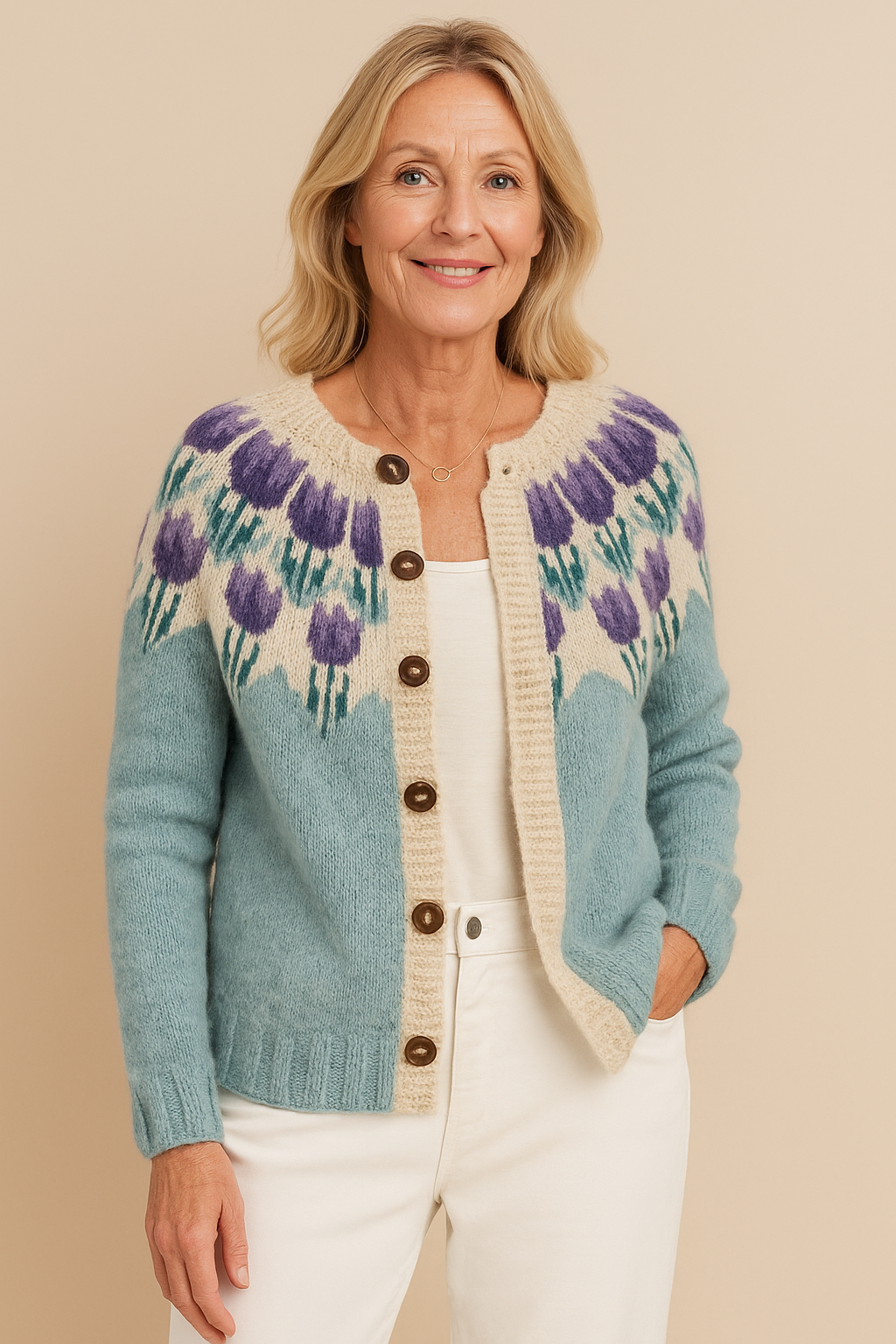 Keira | Floral Print Cardigan