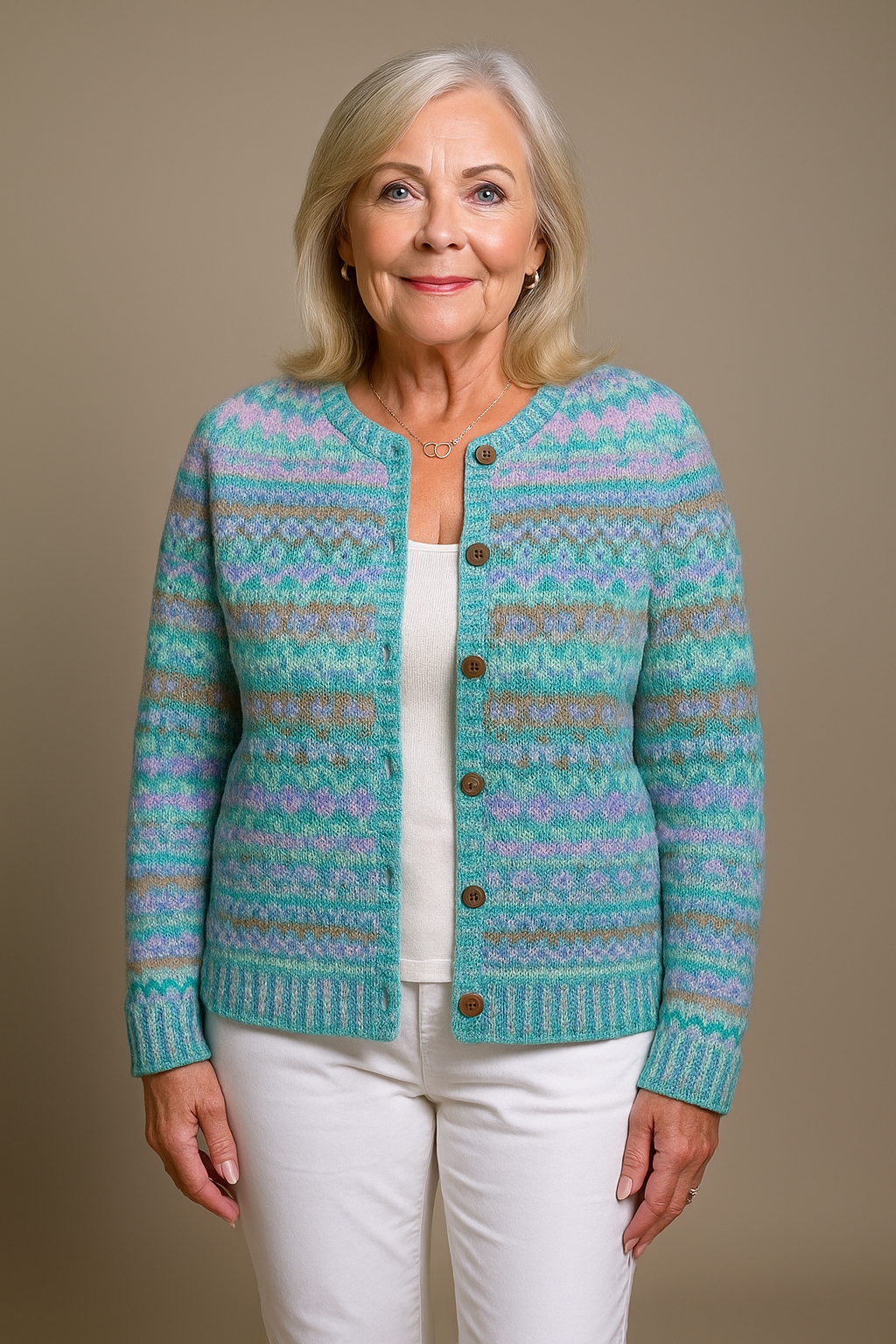 Lila | Blue Cardigan
