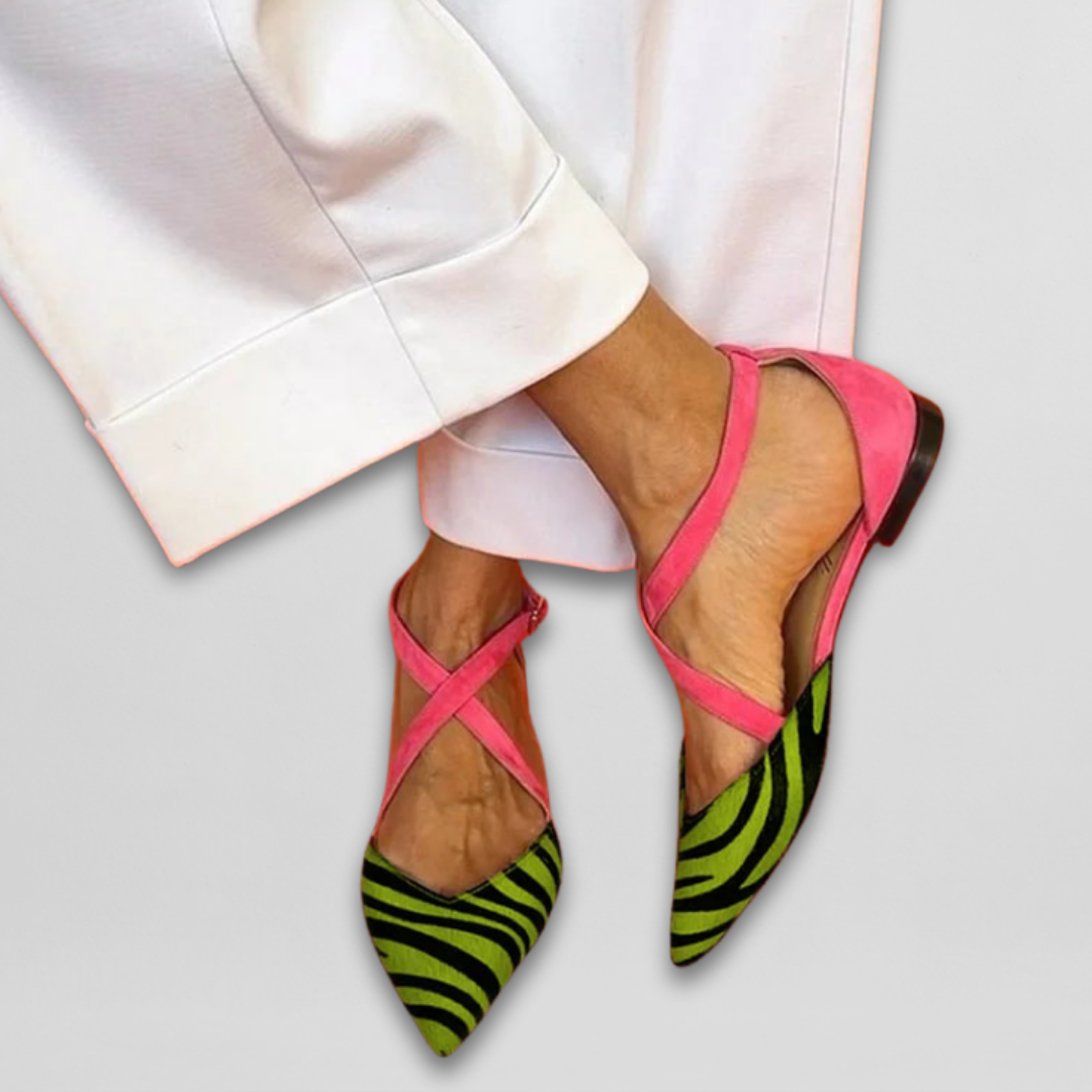 Bronwen | Ballet Flats with Straps