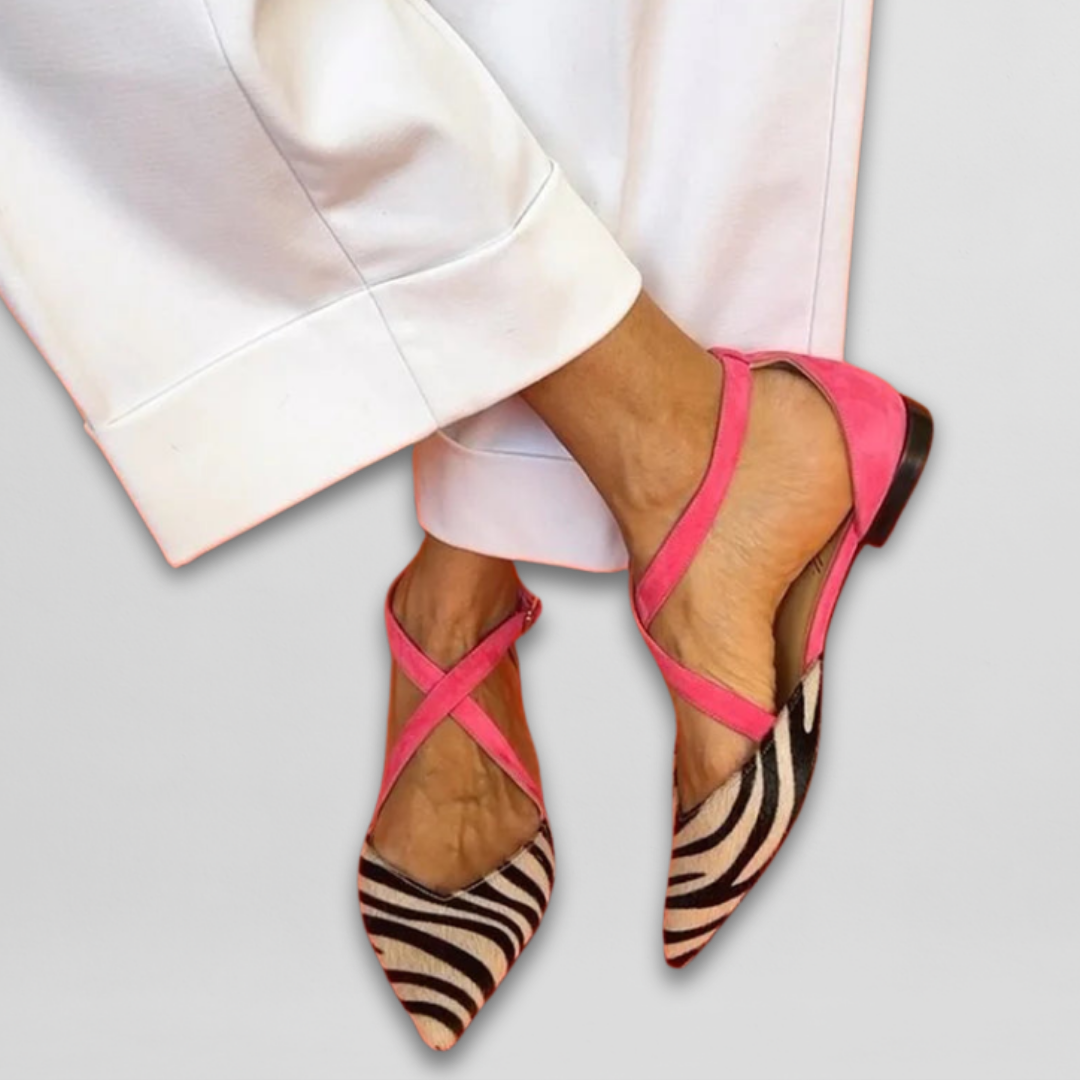 Bronwen | Ballet Flats with Straps