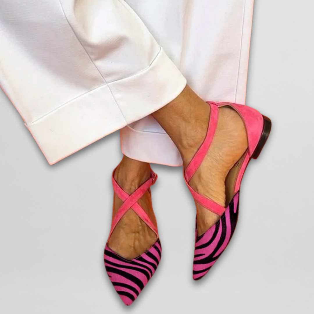 Bronwen | Ballet Flats with Straps