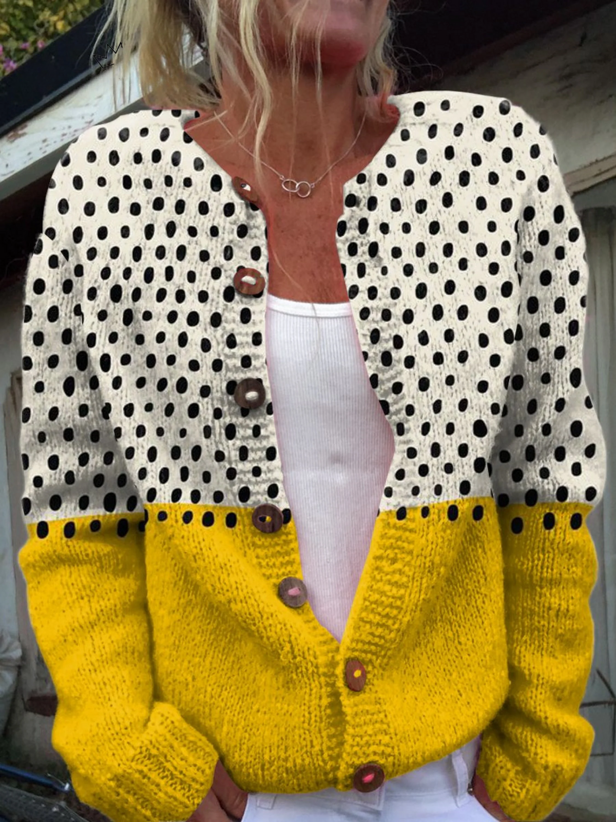 Rose | Vintage Knit Cardigan