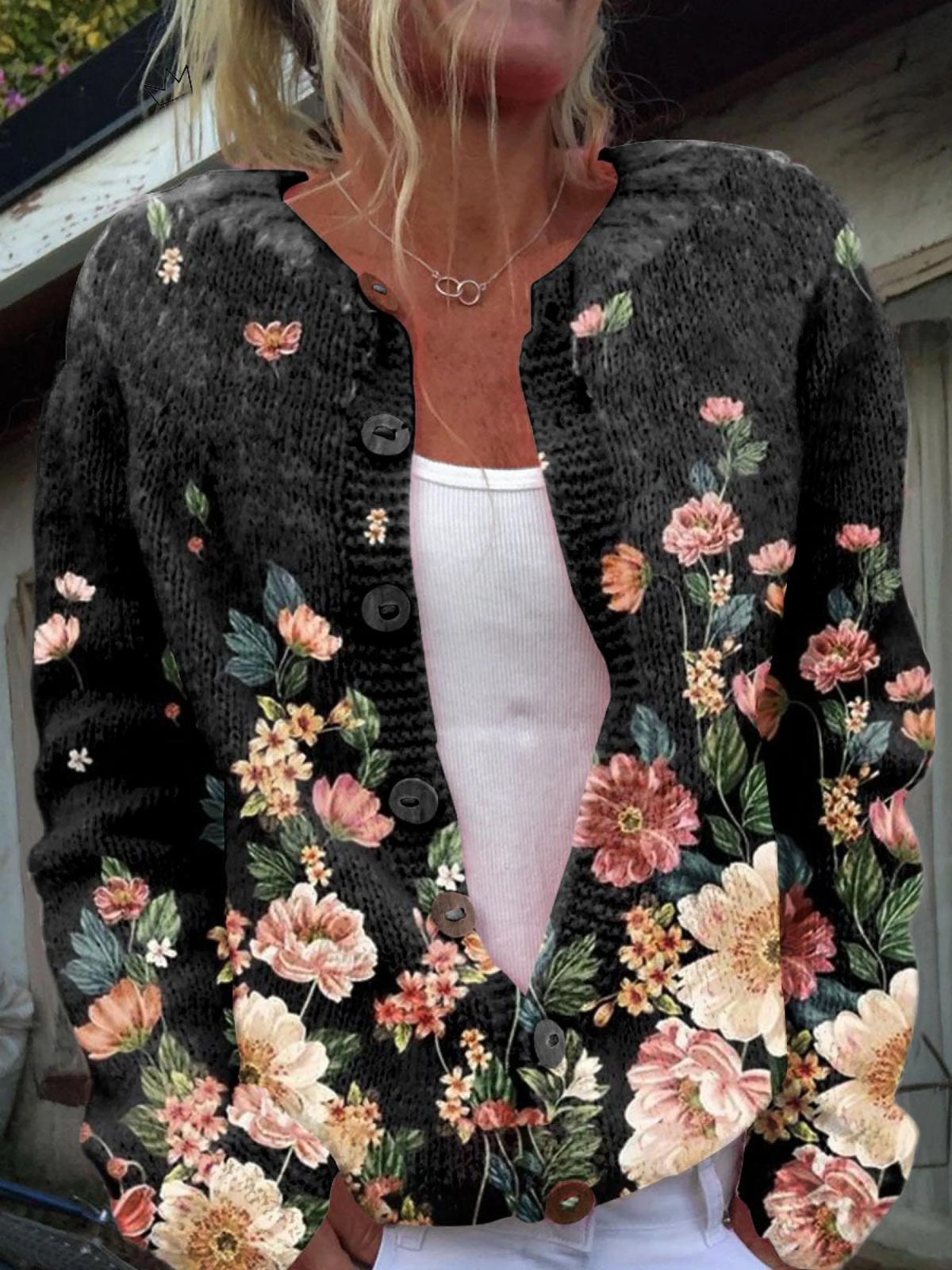 Primrose | Vintage Floral Cardigan