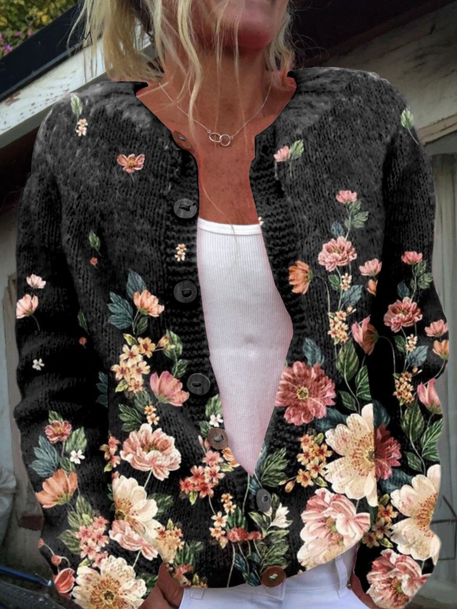 Primrose | Vintage Floral Cardigan