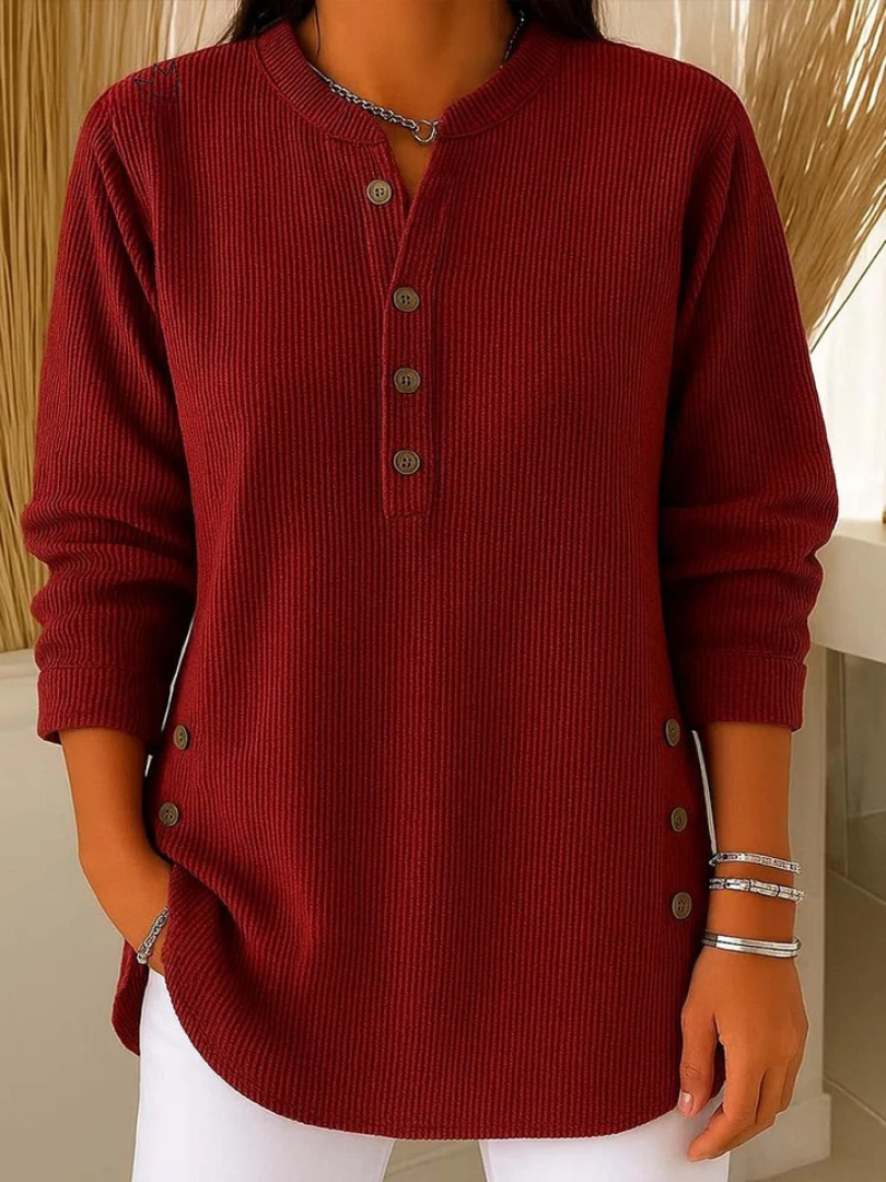 Margot | Henley Button Tunic