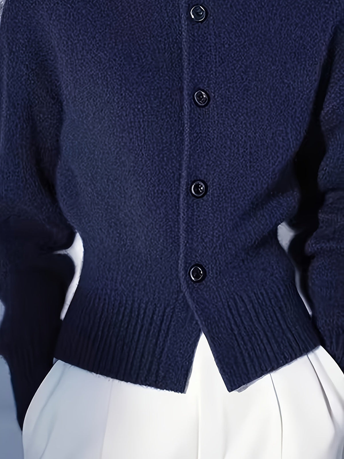 Pauline | Classic Button-Front Cardigan