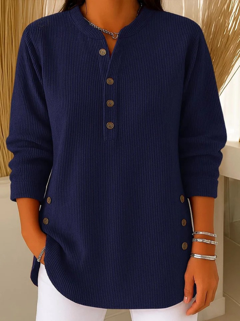 Margot | Henley Button Tunic