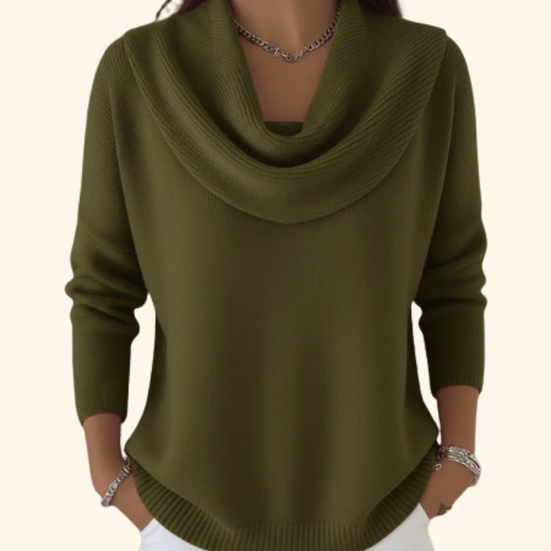 Isla | Cowl Neck Sweater