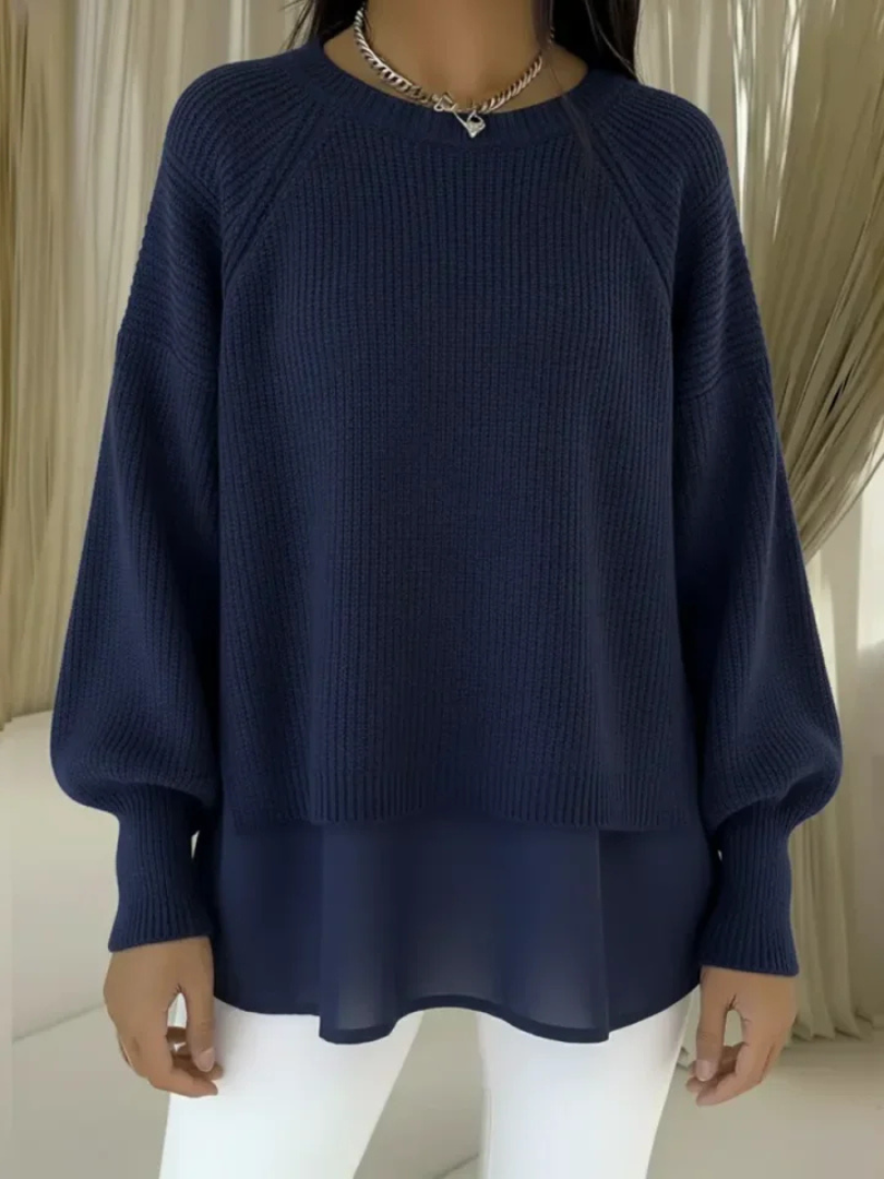 Tilly | Layered Look Sweater