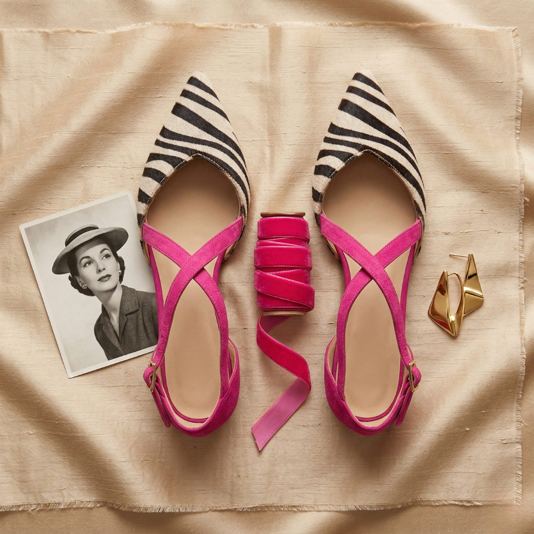 Bronwen | Ballet Flats with Straps
