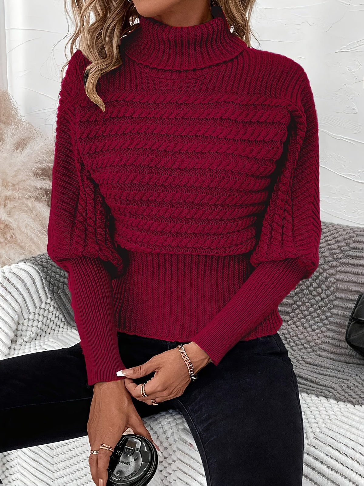 Carol | Classic Turtleneck Sweater