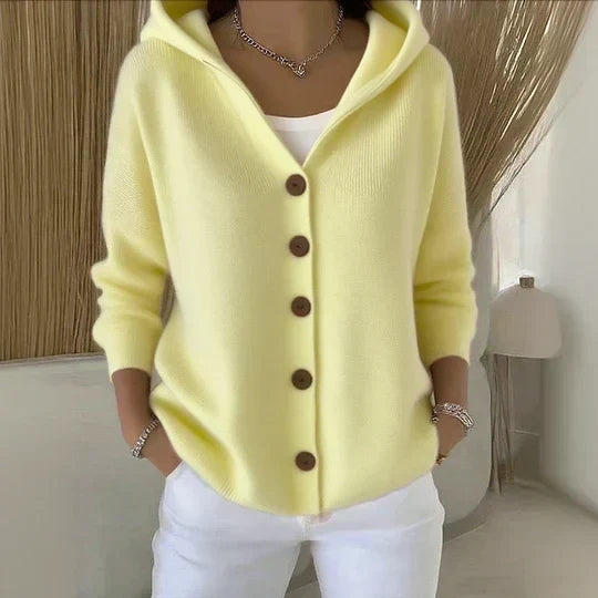 Millie | Hooded Knit Cardigan