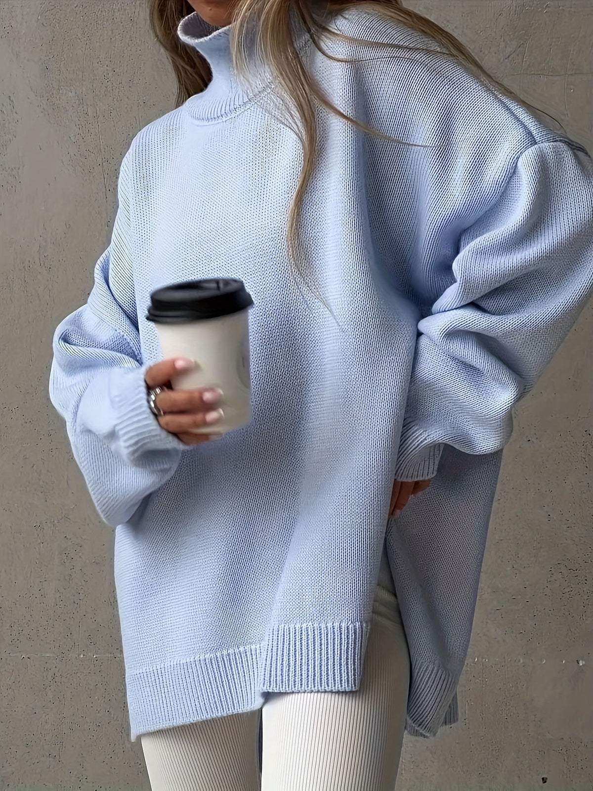 Daisy | Plus Size Turtleneck Sweater