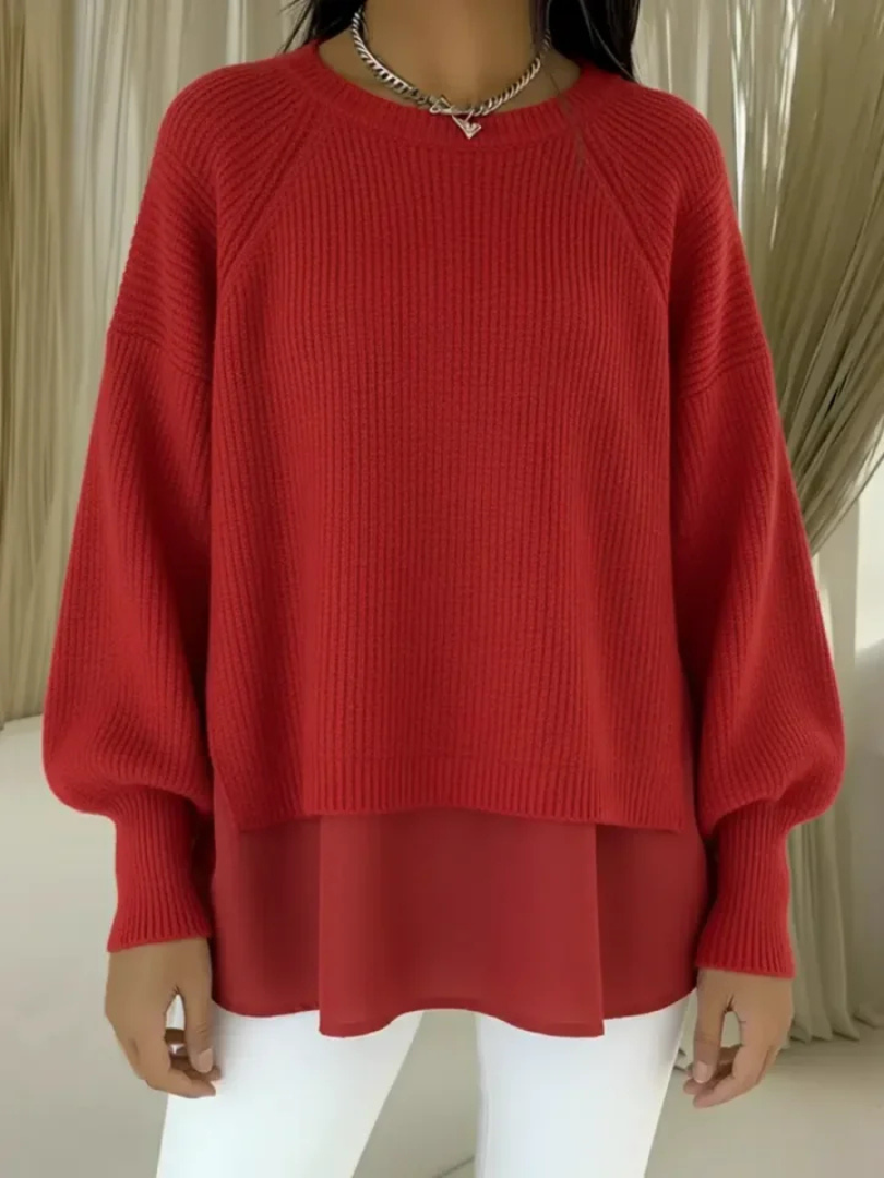 Tilly | Layered Look Sweater