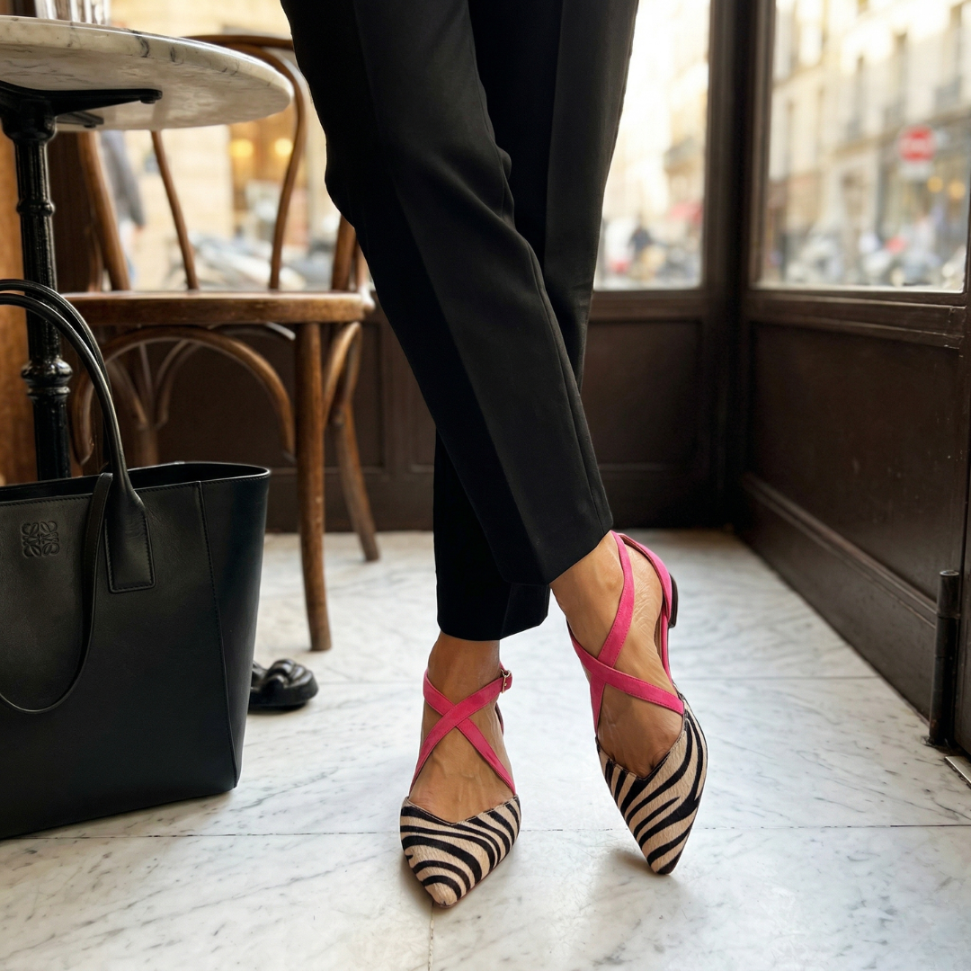 Bronwen | Ballet Flats with Straps