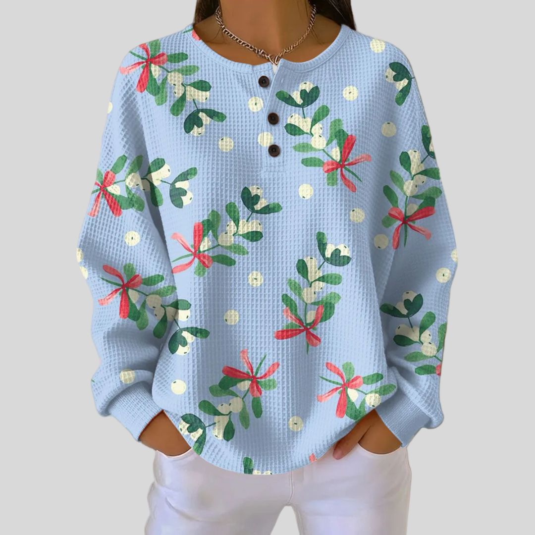 Hester | Christmas Mistletoe Sweatshirt