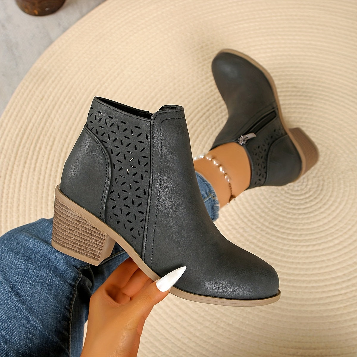 Bridget | Breathable Comfort Ankle Boots