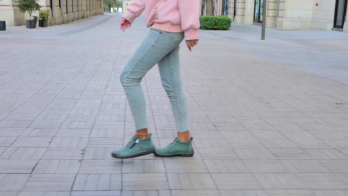 Peggy | Green Wide-Fit Comfort Sneakers