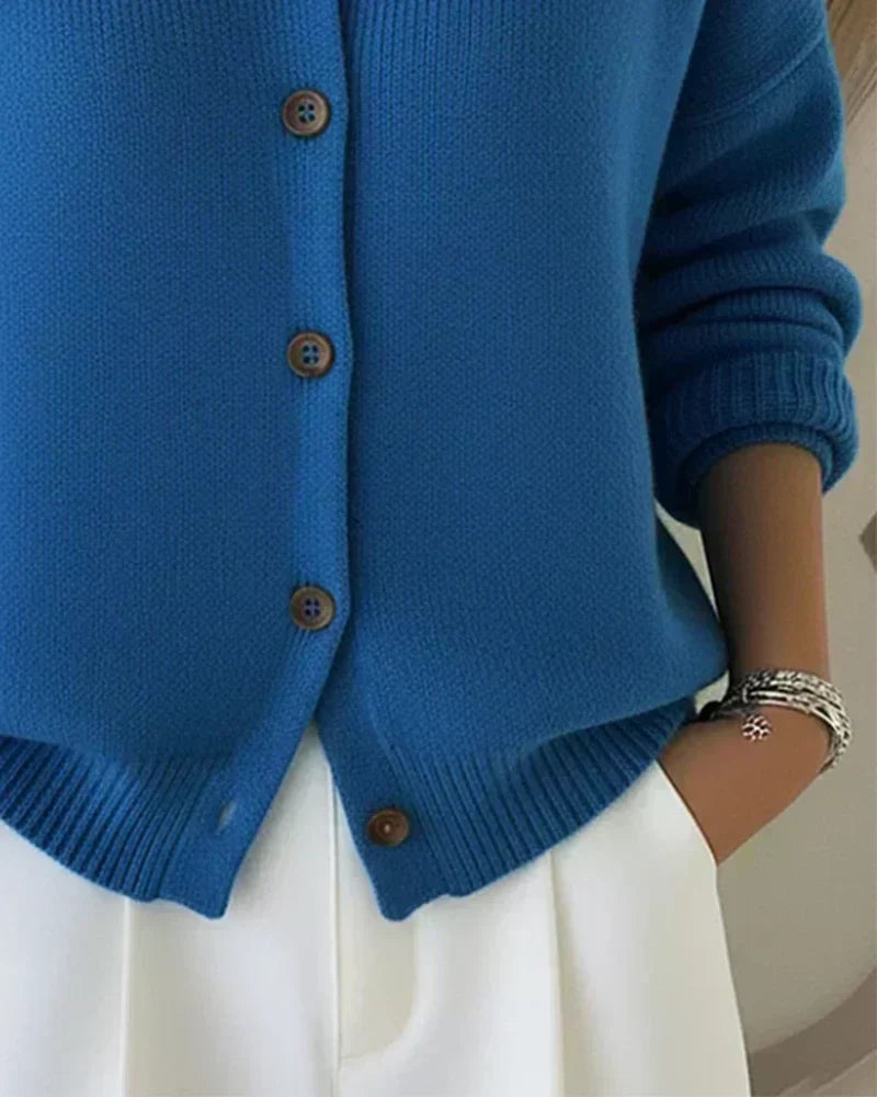 Kitty | Button Collar Cardigan