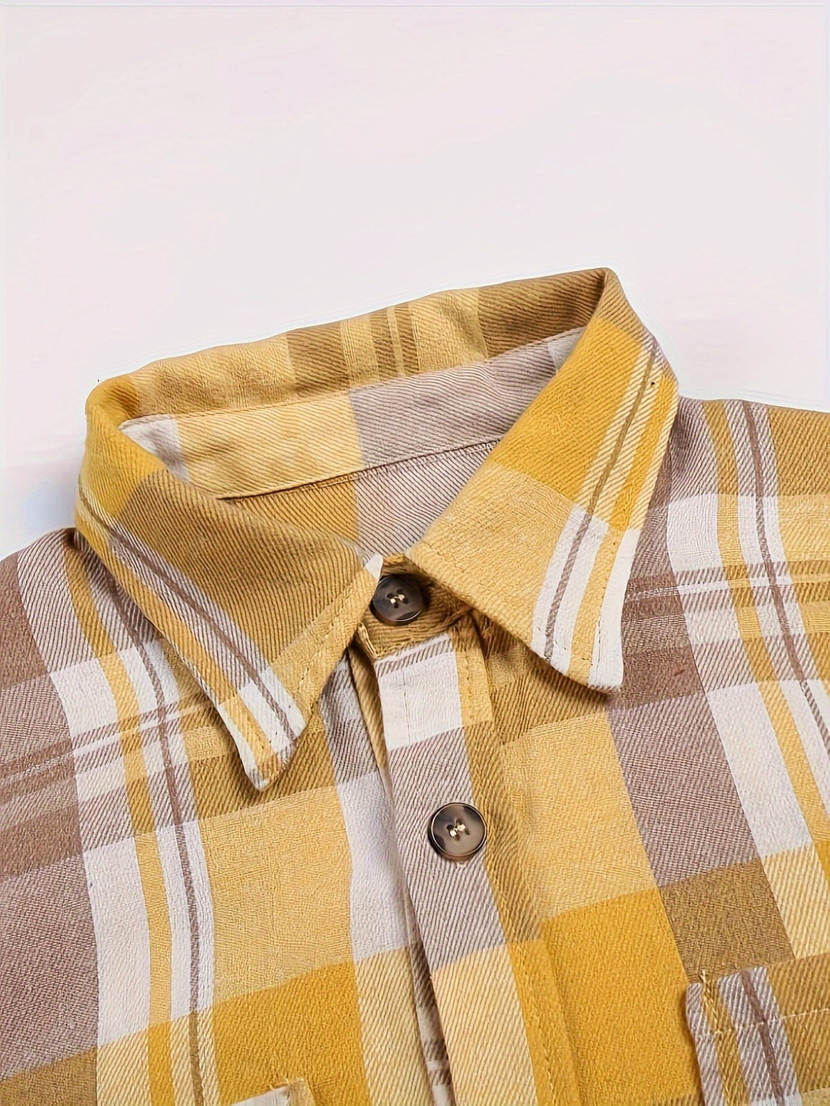 Daphne | Gingham Long-Sleeve Autumn Shirt