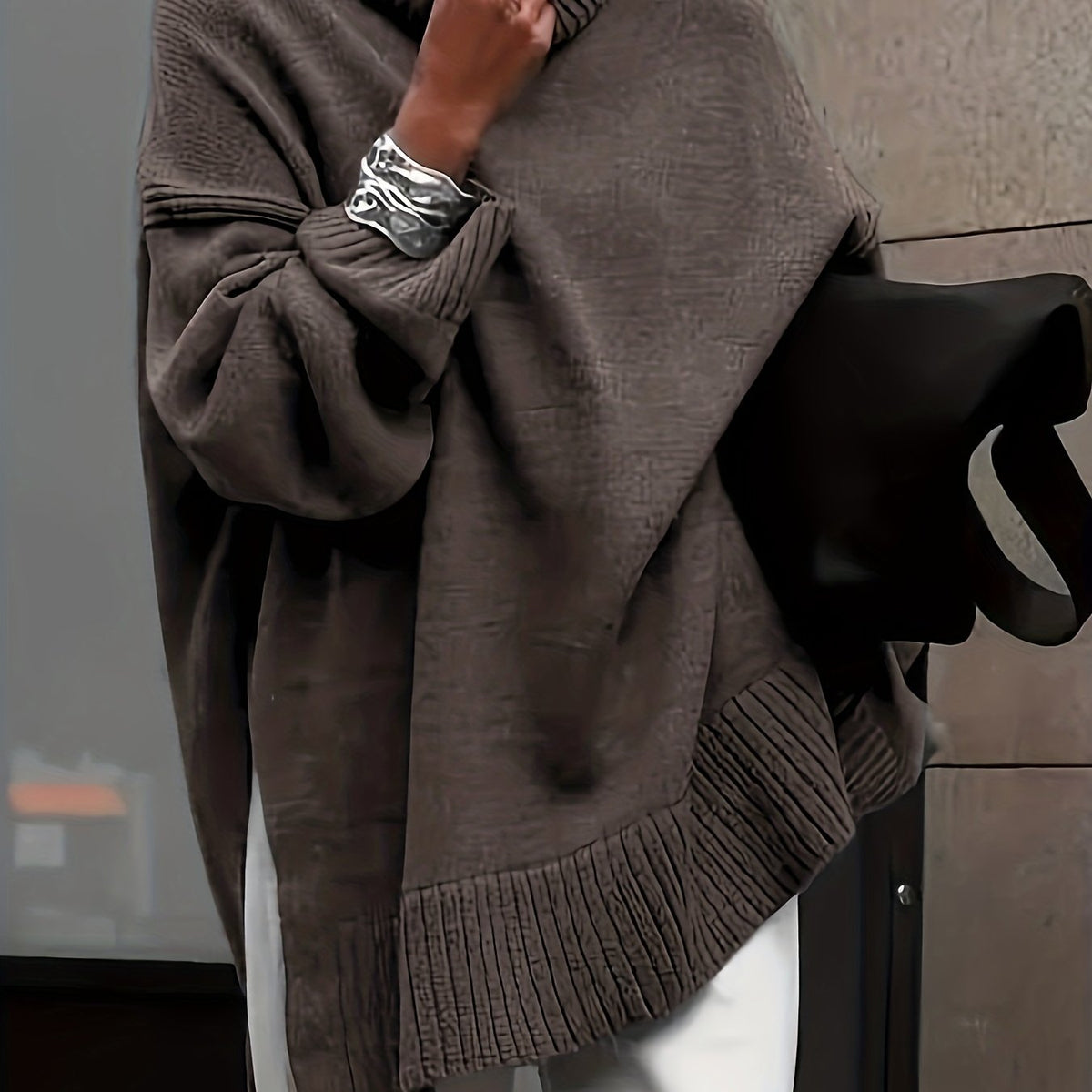 Daisy | Plus Size Turtleneck Sweater