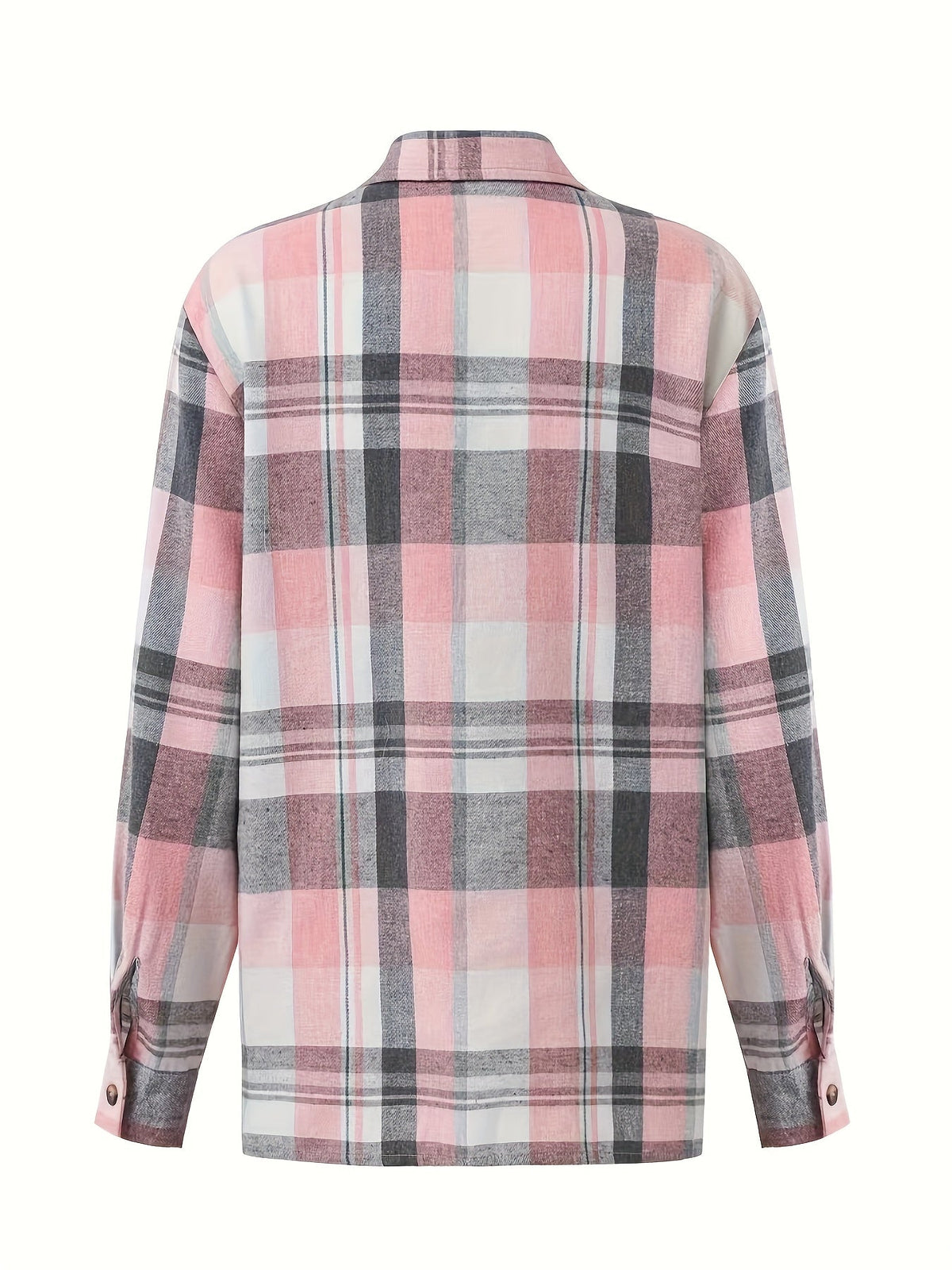 Daphne | Gingham Long-Sleeve Autumn Shirt