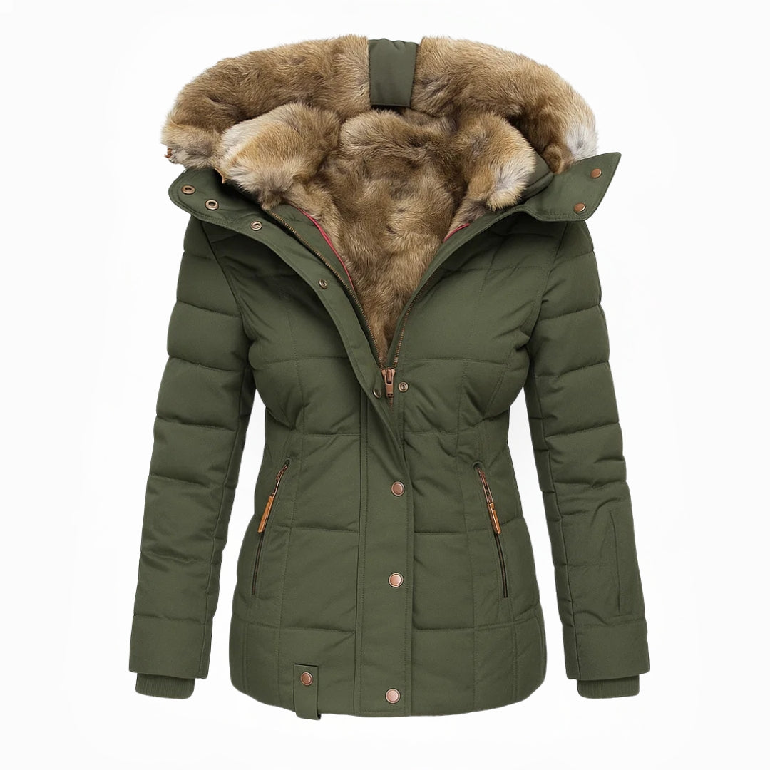 Rosemary | Faux Fur-Lined Winter Coat