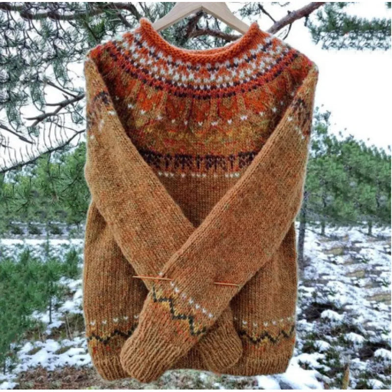 Jessamy | Multicoloured Round-Knit Sweater