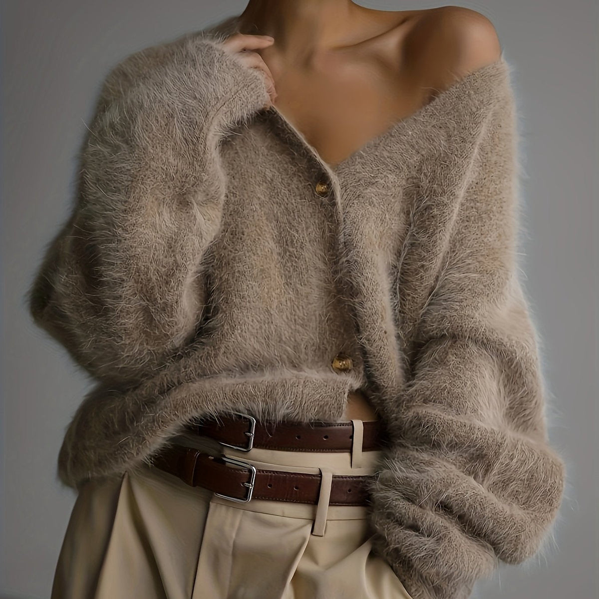 Ella | V-Neck Cardigan