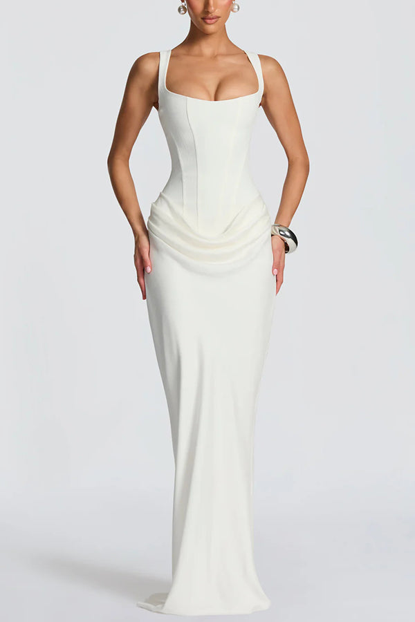 Camilla | Maxi Dress with Square Neckline