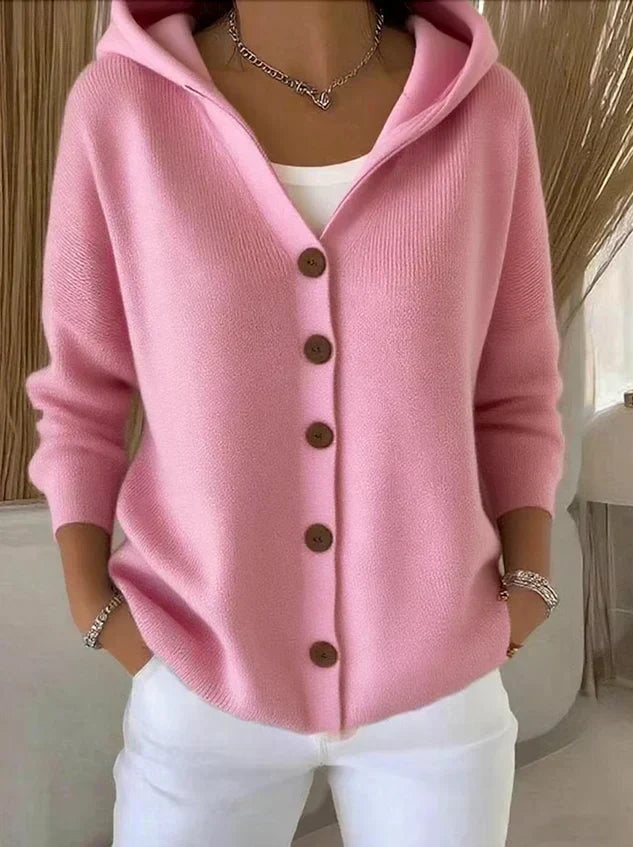 Millie | Hooded Knit Cardigan