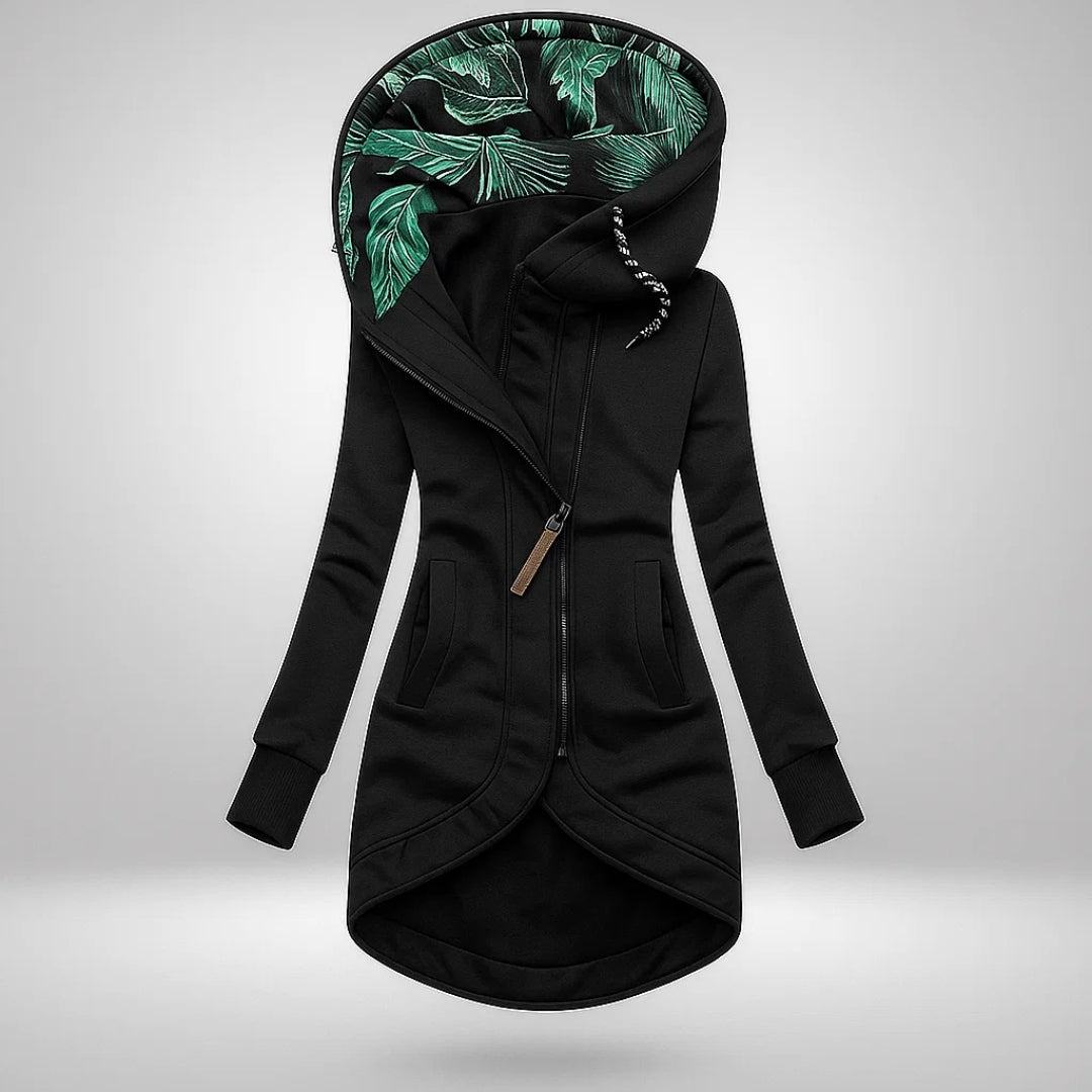 Beatrice | Hooded Quilted Long Jacket