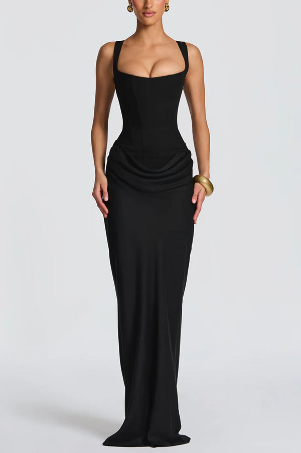 Camilla | Maxi Dress with Square Neckline
