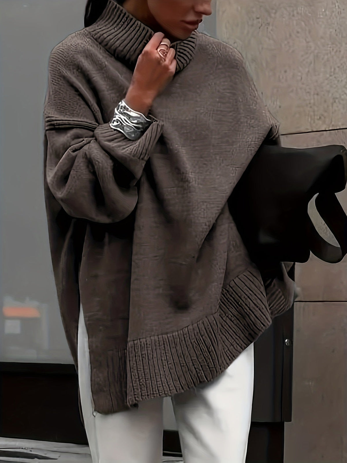 Daisy | Plus Size Turtleneck Sweater