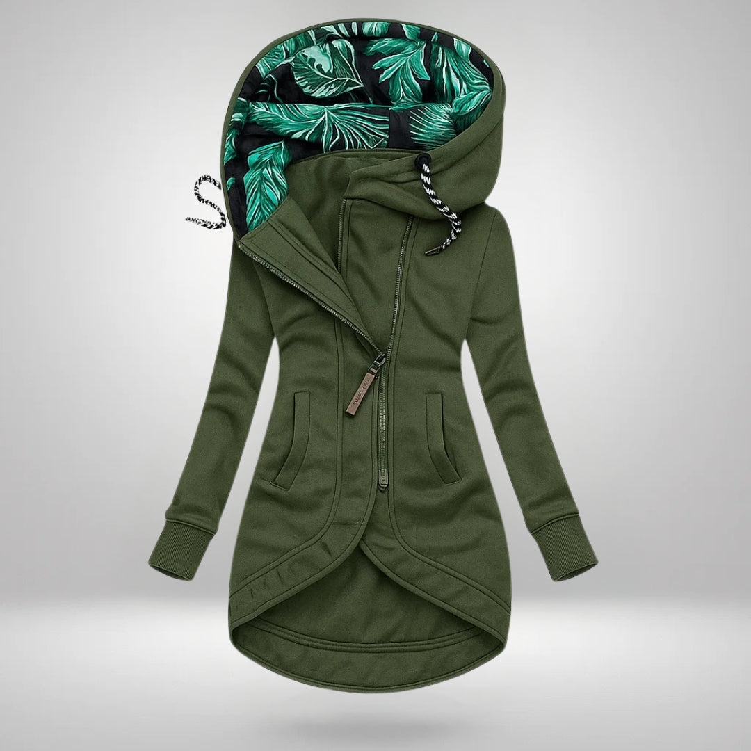 Beatrice | Hooded Quilted Long Jacket