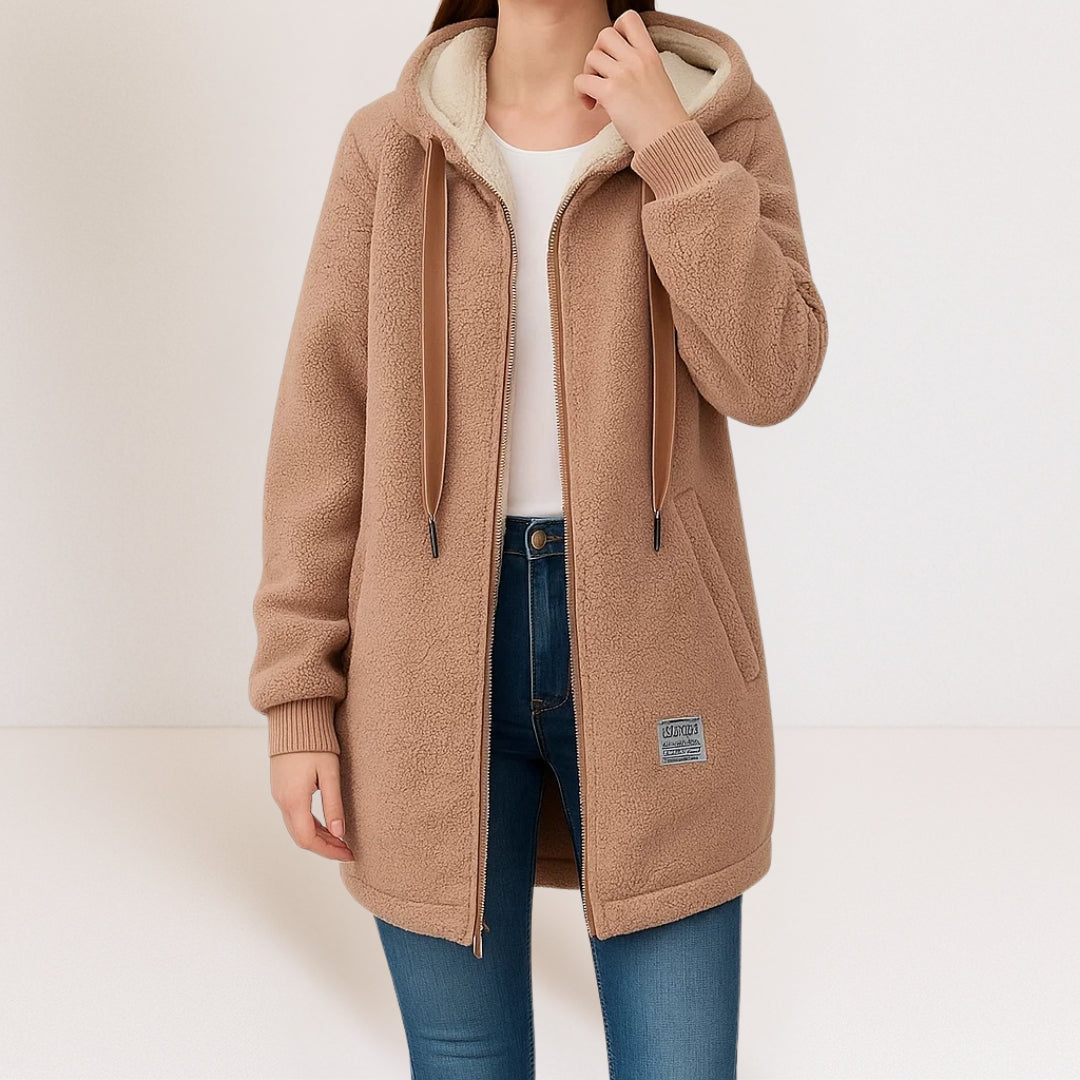 Lowenna | Cosy Hooded Zip Jacket