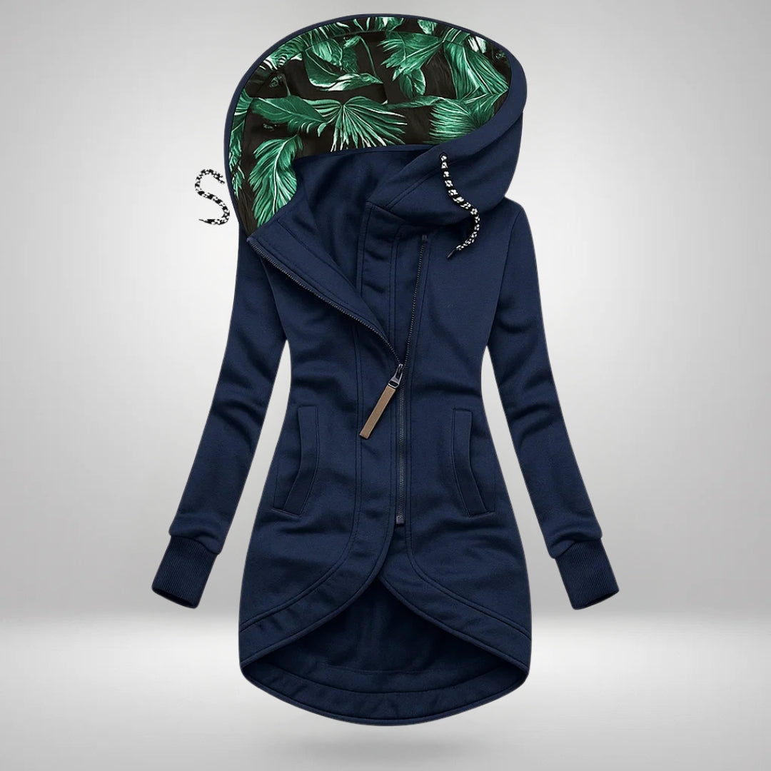 Beatrice | Hooded Quilted Long Jacket