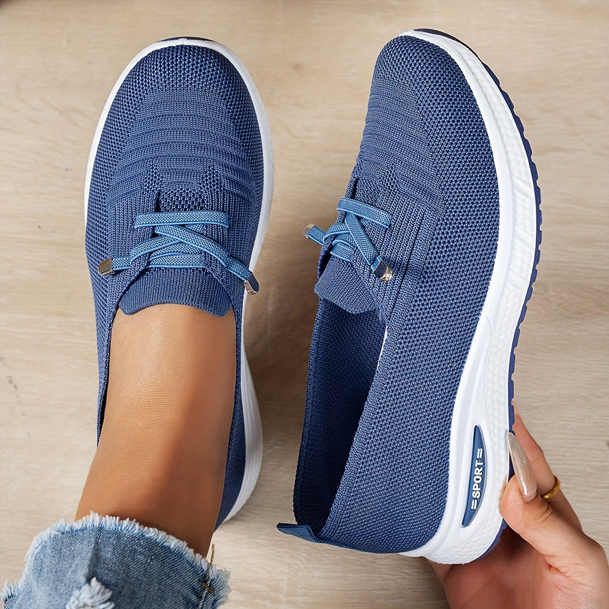 Tilda | Breathable Stretch-Knit Comfort Shoes