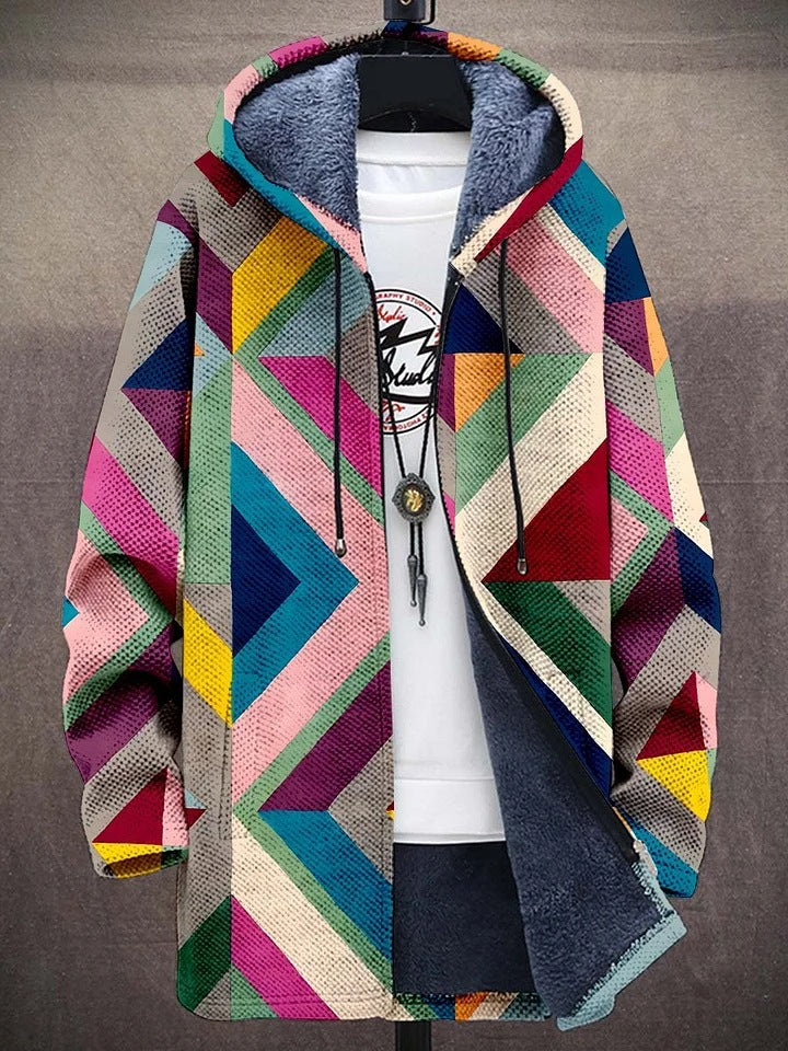 Mavis | Multicolour Art Statement Cardigan