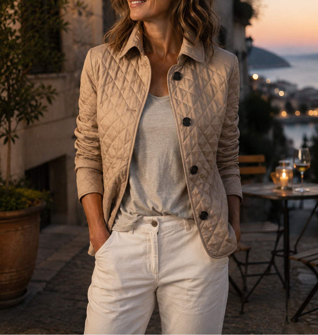 Odette | Lightweight Quilted Jacket